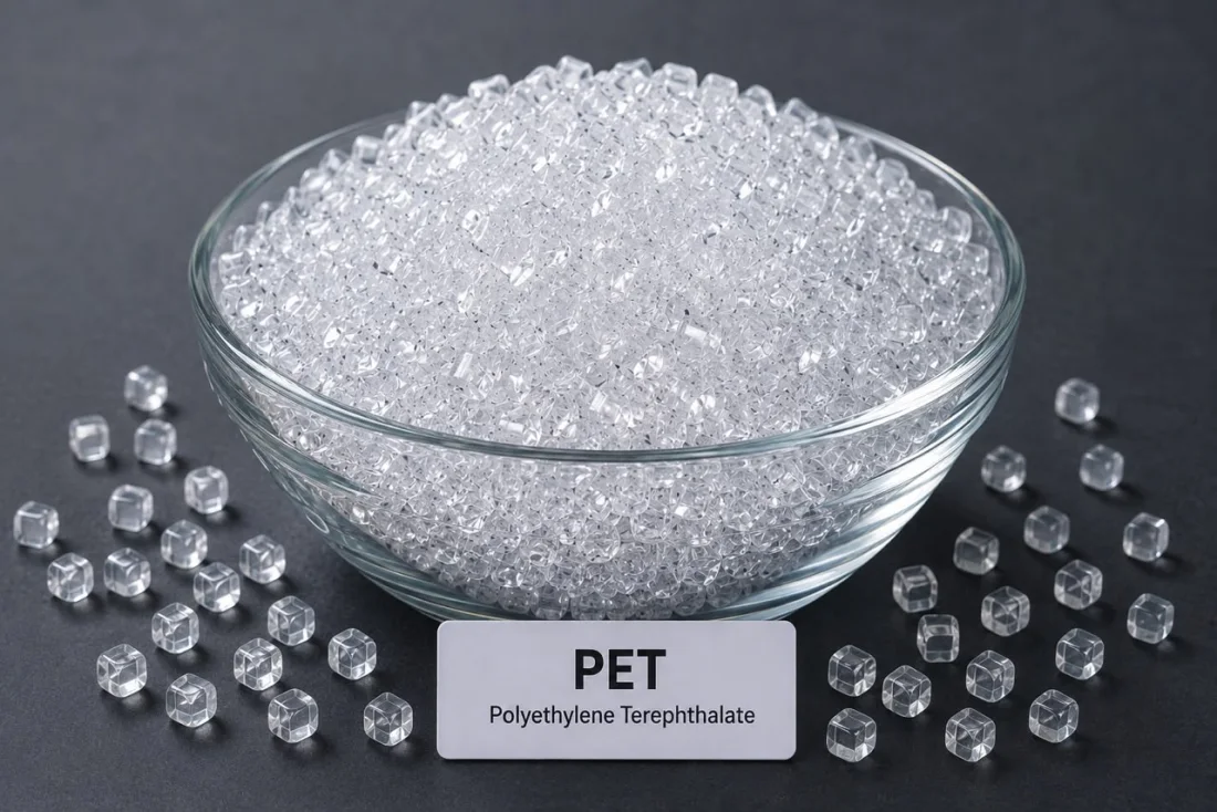 PET polyethylene terephthalate pellets